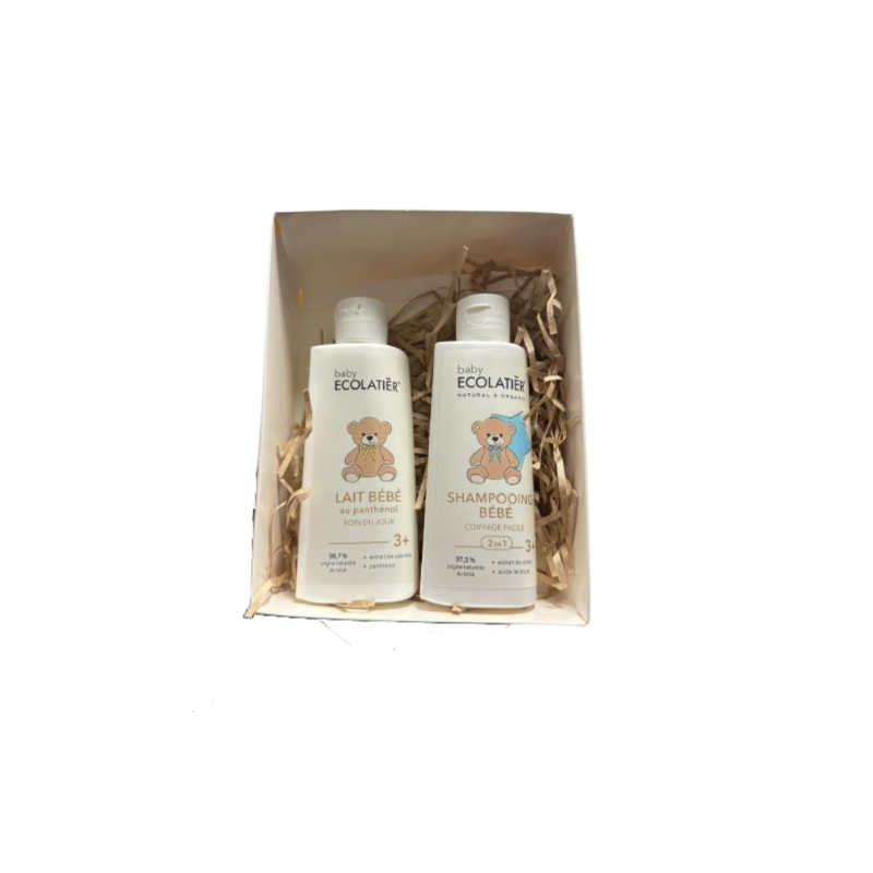 Coffret Pure Baby – Kit de Cuidados Diários (3+) | Baby Ecolatier – Natural & Orgânico 150ml